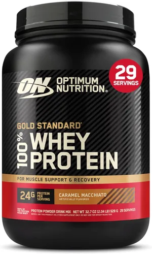 Vista 23 de Optimum Nutrition Gold Standard 100% proteína de suero en polvo, chocolate doble rico, 1.98 libras (el embalaje puede variar)