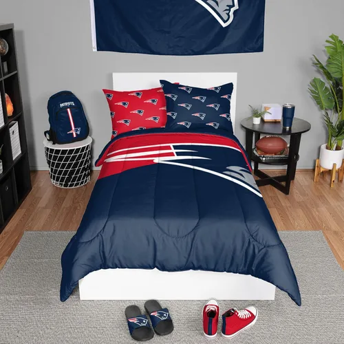 Vista 7 de FOCO Unisex-Adult NFL Team Logo Bed in a Bag Comforter Bedding 3-Piece Set