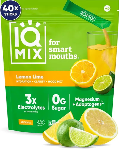Vista 12 de IQMIX x Chef Thomas Keller - Polvo de Electrolitos para Hidratación – Fórmula 4 en 1 para Hidratación, Claridad Mental, Estado de Ánimo