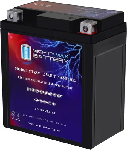 Vista 10 de Mighty Max Batería YT4B-BS - 12 V 2.3 AH, 25 CCA, Batería SLA AGM para Motocicleta Recargable Libre de Mantenimiento