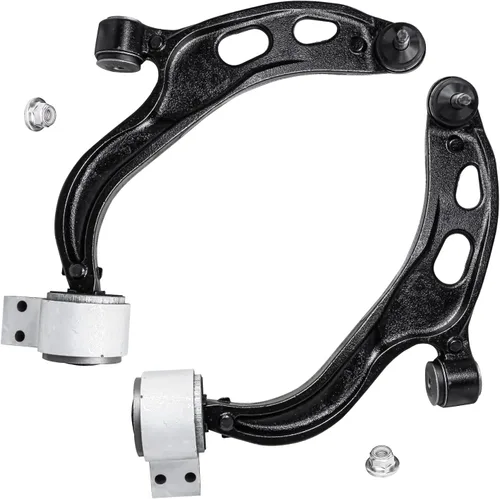 Vista 112 de Detroit Axle - 2 brazos de control inferiores delanteros para Jeep Grand Cherokee Commander 05-10 2005 2006 2007 2008 2009 2010 Conjunto de brazos