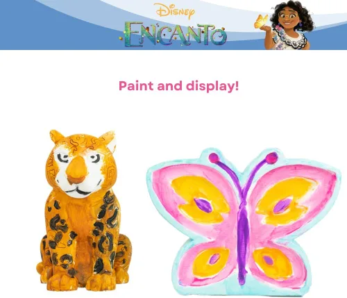 Vista 7 de Disney Encanto DIY Pinta tus propias figuritas Artes y Manualidades Set para Niñas