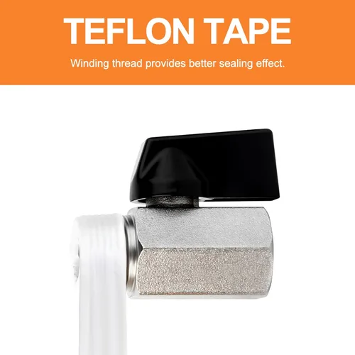 Vista 6 de GASHER Sistema de tuberías de aire comprimido, kit de instalación de compresor de aire, con tubo de aire comprimido de HDPE de 3/4 pulgadas