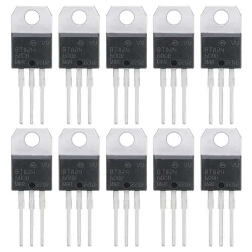 Vista 37 de 2N2222 2N2222A Transistores amplificadores NPN de silicio TO-92 60V 800mA (Paquete de 200 piezas)