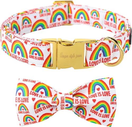 Vista 8 de Unique style paws Bandana para perro con bandera del Día de la Independencia, ideal para perros pequeños, medianos y grandes