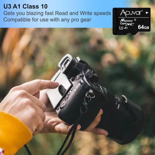 Vista 8 de Acuvar Videocámara 4K 48MP Auto Focus 60FPS WiFi Vlogging Cámara para YouTube 18X Zoom Videocámara digital con micrófono, estabilizador, lector