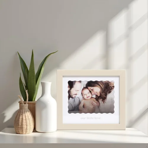 Vista 32 de Kate & Milo Marco de recuerdo para hermanos y hermanos, decoración de habitación del bebé, arte de pared