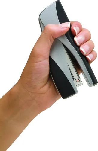 Vista 7 de Swingline Grapadora, capacidad para 25 hojas, agarre óptimo, sin atascos, compacta, agarre ergonómico para cojín, metal, negro (87815)