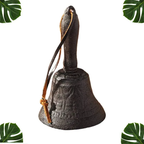 Vista 5 de Campana de escritorio de recepción, campana de mano antigua, campana vintage, campanas de campo retro, campanas colgantes creativas, campanas