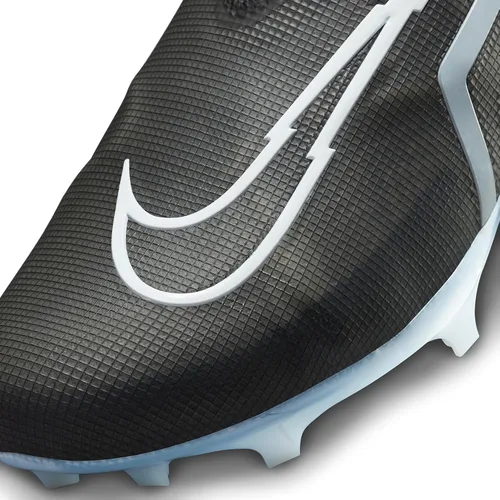 Vista 8 de Nike Alpha Menace Elite 3 BlancoGris PartículaAmarillo OptiNegro Botas de fútbol para hombre.