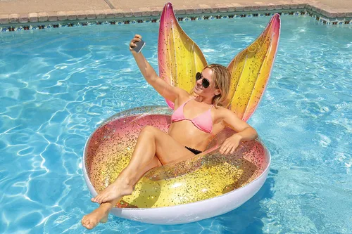 Vista 13 de Poolmaster Flotador inflable para fiesta de piscina de 48 pulgadas