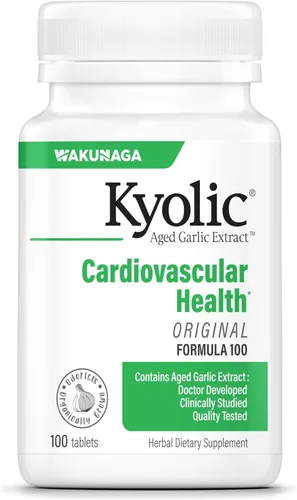 Vista 5 de Cápsulas con extractos de ajo añejado Kyolic, fórmula 100 original cardiovascular, 10041, 1, 1