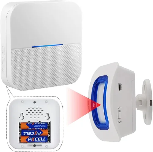 Vista 9 de EverNary Localizador Inalámbrico para Cuidador con Sensor de Movimiento, Alarmas para Habitación Interior y Cama y Prevención de Caídas