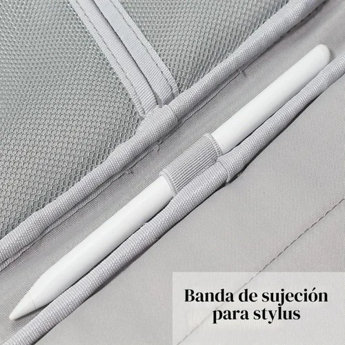 Vista 8 de ProElife Funda para MacBook Air de 15 pulgadas M5 M4, mango retráctil Negro