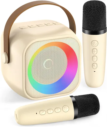Máquina de karaoke para niños, regalos de karaoke para niñas de 4, 5, 6, 7, 8, 9, 10, 12 años o más, fiesta de cumpleaños, 4 a 12 años, juguetes de