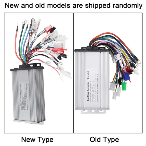 Vista 2 de Controlador de motor sin escobillas de 48 V, 60 V, 64 V, 72 V, 1000 W-1500 W, controlador de motor sin escobillas para bicicleta eléctrica