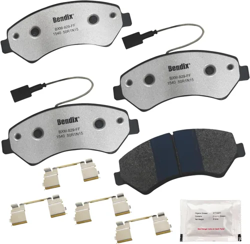 Vista 141 de Pastillas de freno Bendix Fleet Metlok MKD52FM para Apollo, Centurion, Century, Chasis Comercial, Electra, Estate Wagon, GS, 50, 400, 455, LeSabre