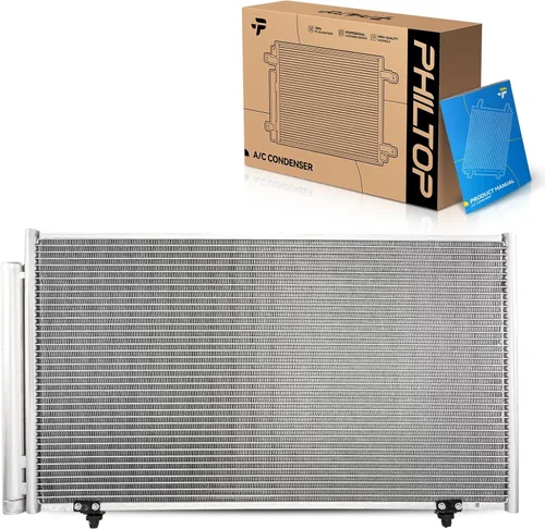 Vista 54 de PHILTOP Reemplazo del condensador de aire acondicionado para Ram1500 2003-2008, Ram2500 2003-2008, Ram3500 2003-2008, para OEM 5072993AB, 5072993AA