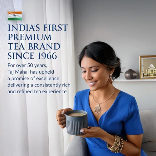 Vista 3 de Brooke Bond Taj Mahal Orange Pekoe Black Tea, 15.87 oz