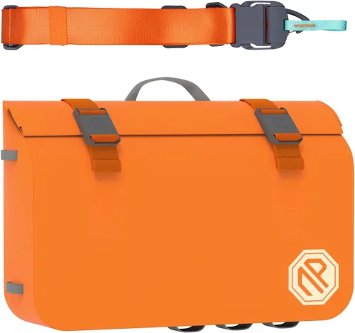 Vista 12 de niphean Riñonera impermeable IPX7 con cierre magnético con una sola mano, bolsa seca impermeable duradera, accesorios de kayak, tabla de remo