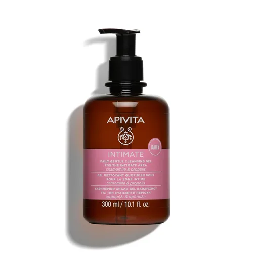 Vista 3 de APIVITA Intimate Feminine Wash pH-Balancing Gentle Creamy Cleanser, 300 mL / 10.1 oz