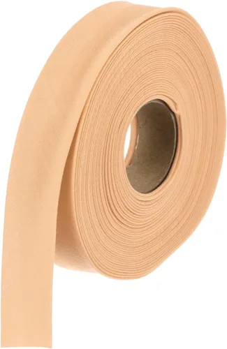 Vista 44 de MECCANIXITY Cinta al bies de doble pliegue de 1/2 pulgada de poliéster continuo a granel para costura, costura, dobladillo, encuadernación y Beige