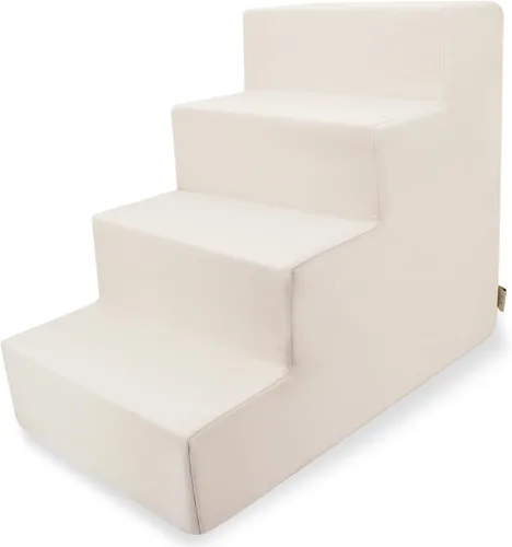 Vista 28 de Best Pet Supplies Escalones y pasos para perros - Escalones de espuma para perros pequeños y gatos, soporte de paso de mascotas equilibrado
