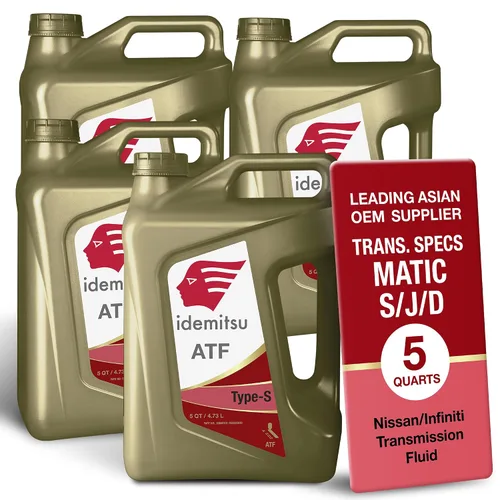 Vista 9 de Idemitsu Fluido de transmisión automática, paquete de 2 – Aceite ATF Fluido de transmisión automática, compatible con Nissan, Infiniti