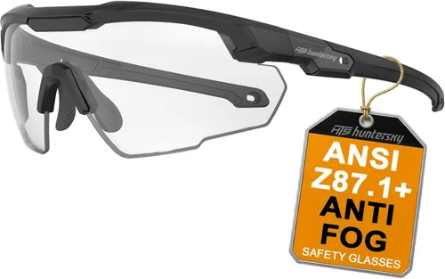HTS HUNTERSKY Gafas de tiro tácticas balísticas ANSI Z87+UV400 gafas protectoras