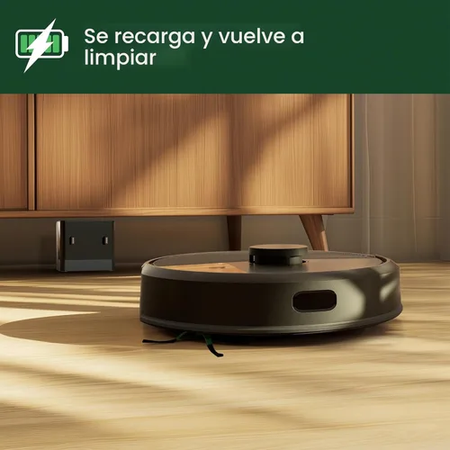 Vista 9 de iRobot Roomba 105 Combo robot aspirador y trapeador - Fácil de usar, succión intensa de levantamiento de potencia, navegación LiDAR, múltiples modos