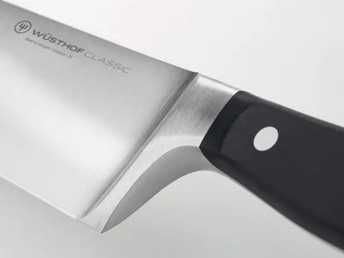Vista 3 de WÜSTHOF Classic - Cuchillo de chef extra ancho de 8 pulgadas, color negro