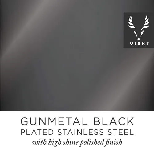 Vista 6 de Viski Jigger doble de estilo japonés para cócteles, kit de barra esencial, 1oz y 2oz con medidas interiores, acero inoxidable con acabado