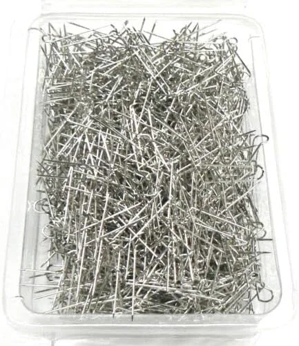Joyas U-Pins Display Pads Pins Silver Jewelry 1000pc Tono Plata 1" U Pines