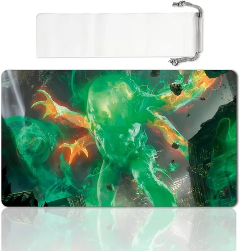 Vista 23 de Juego de mesa MTG Playmat Games Tamaño 60X35 cm CCG Compatible para MTG CCG RPG Juego de cartas coleccionables (Ajani Steadfast)