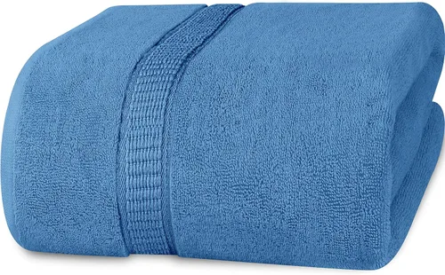 Vista 51 de Utopia Towels - Lujosa toalla de baño jumbo, 2 unidades - 600 g/m², 100% algodón hilado en anillo, toalla extragrande altamente absorbente