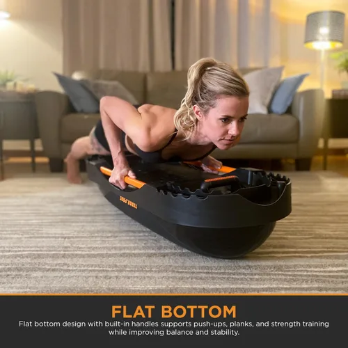 Vista 6 de Terra Core Balance Trainer – Inflatable Home Gym Fitness Platform for Core, Strength, Balance, HIIT and Conditioning, Full Body Functional Training