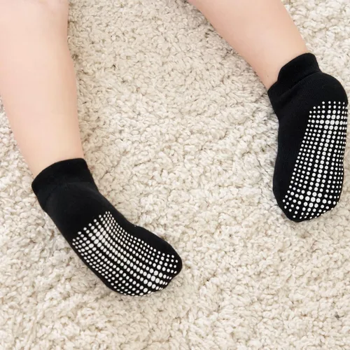 Vista 7 de Zaples - Calcetines altos hasta el tobillo para bebé con base antideslizante, unisex