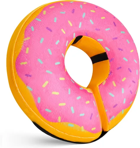 Vista 10 de Katoggy Collar Inflable para Perros, Cono Suave para Perros Después de Cirugía, Collares Donut E Ajustables Inflables para Perros y Gatos Pequeños