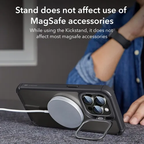 Vista 7 de ESR Magsafe - Funda magnética para iPhone 14 Pro, de cuerpo completo, de grado militar, a prueba de caídas, para iPhone 14 Pro, con protector