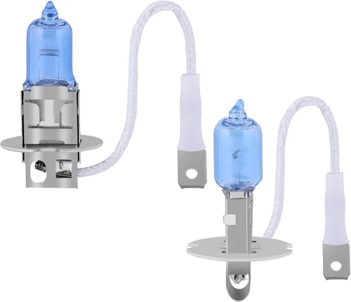 Vista 26 de NEWBROWN Bombilla halógena H1 para faros delanteros, 5000 K, luz súper blanca, reemplazo de larga vida útil P14.5S 12V/55W (H1, 2 unidades)