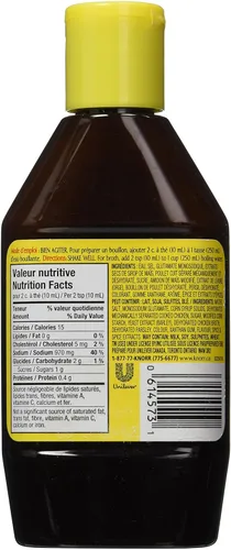 Vista 2 de Bovril Sabor de pollo en caldo líquido Botella de 8.5 fl oz Importado de Canadá