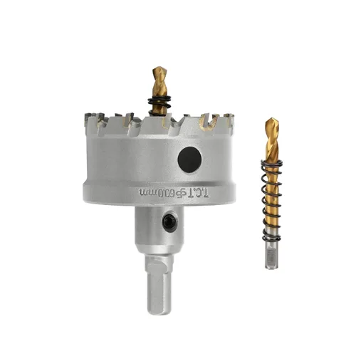 Vista 7 de Kit de sierra perforadora TCT de 1-1/4'' (32mm), broca de sierra perforadora de carburo de tungsteno con broca piloto recubierta de titanio