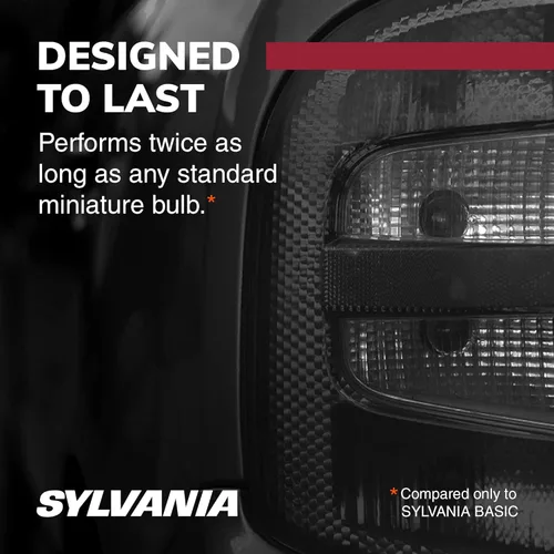 Vista 5 de SYLVANIA - 3057 Miniatura de larga duración - Bombilla, ideal para luces de circulación diurna (DRL) y luces de marcha atrás/retroceso