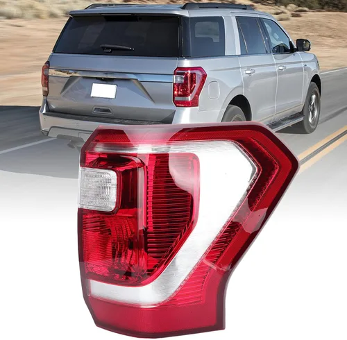 Vista 17 de Conjunto de luz trasera LED compatible con Ford F150 Raptor Lariat Limited Platinum King Ranch 2015 2016 2017 Lado izquierdo del conductor Luz