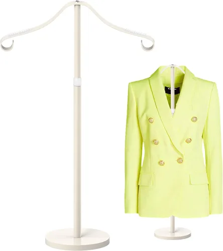 Vista 14 de Reusable Shirt Display Stand-Mannequin Torso Tshirt Display Stand for Retail/Vendors,18-33" Adjustable Dress Form Mannequin Stand Clothes Black