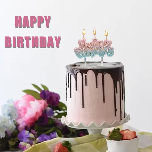 Vista 6 de Luter Vela con letra de número de cumpleaños en degradé de rosa a azul, número 1, estilo moderno, sin humo, fácil de iluminar, decoración