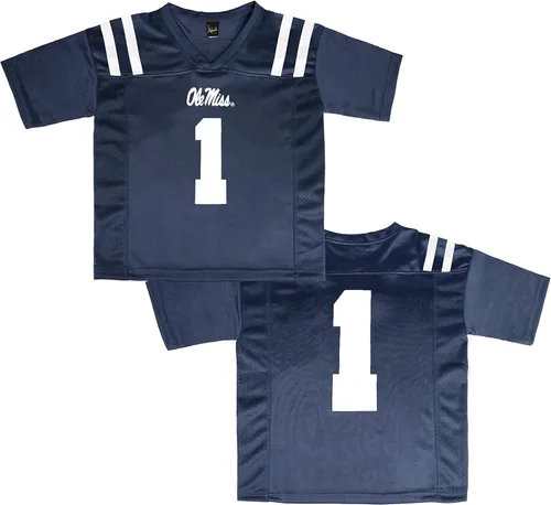 Vista 30 de Little King NCAA Touchdown Pass-Team - Camiseta de fútbol para niños pequeños, tallas 2T 3T 4T 6