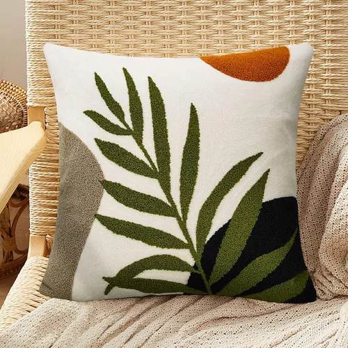 Vista 19 de Merrycolor Fundas de Almohada Lumbar Boho 12x20 pulgadas con Mechones Abstractas de Mediados de Siglo Modernas Fundas de Almohada Estética Bohemia