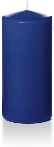 Vista 121 de Yummi - Velas redondas de pilar blancas de 3 pulgadas x 4 pulgadas, 3 por paquete