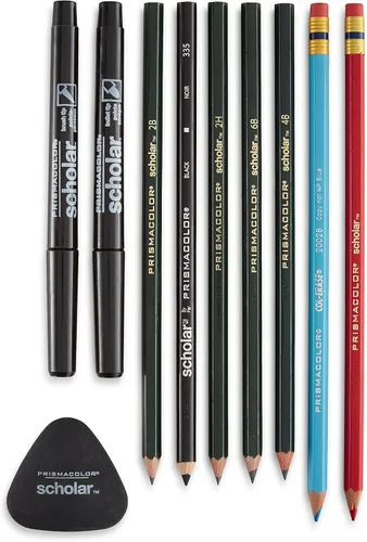 Vista 2 de Prismacolor Scholar - Juego de dibujo de manga para adultos, kit de 10 piezas